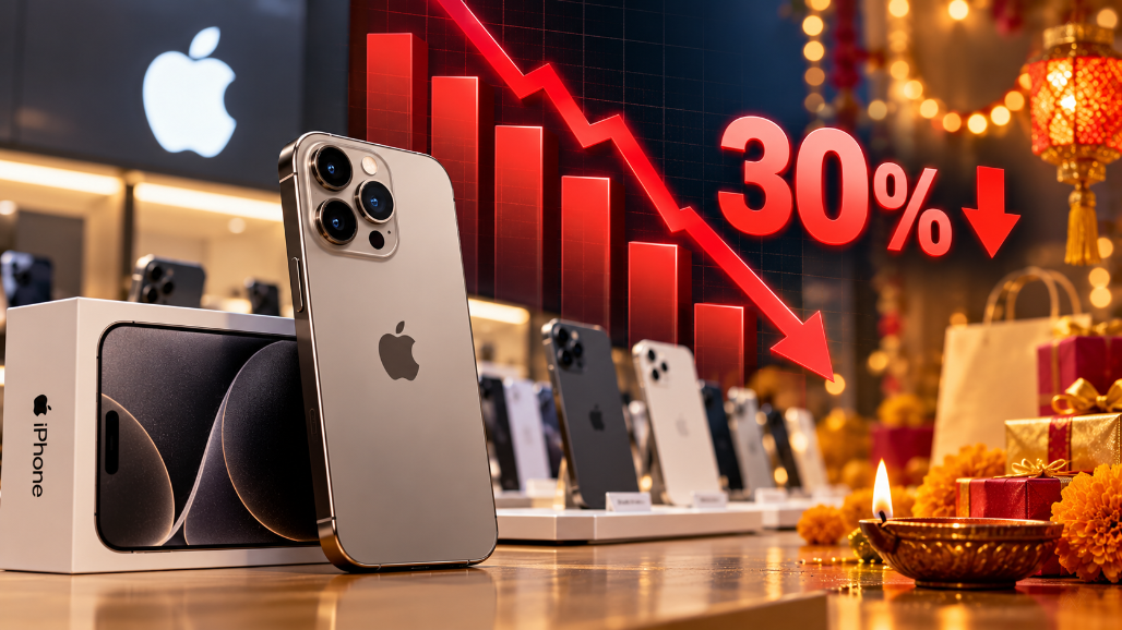 iPhoneના વેચાણમાં 30%નો કડાકો, શું દિવાળી ટાણે એપલને તેની પ્રીમિયમ પ્રાઈઝિંગ પોલિસી ભારે પડી?