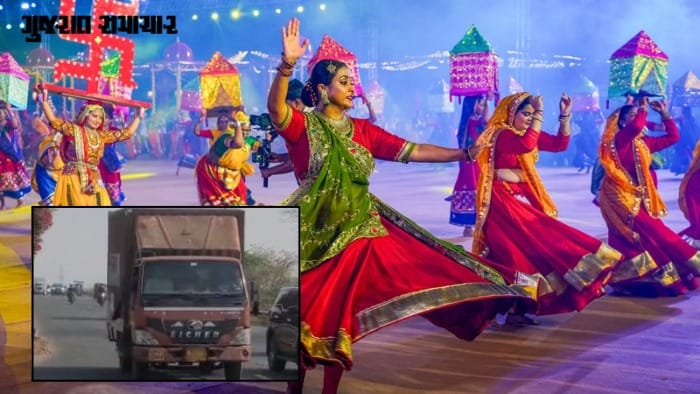 અમદાવાદમાં નવરાત્રિ-દશેરા દરમિયાન ભારે વાહનોના પ્રવેશ પર 11થી 21 ઓક્ટોબર સુધી પ્રતિબંધ