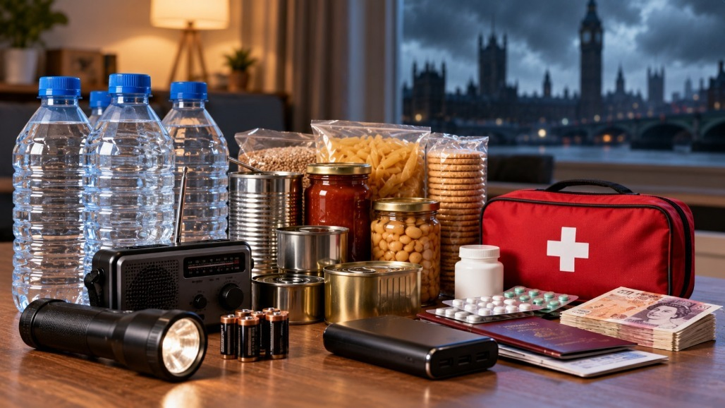 UK Government Urges Households to Keep Three Days of Food and Water for Emergencies