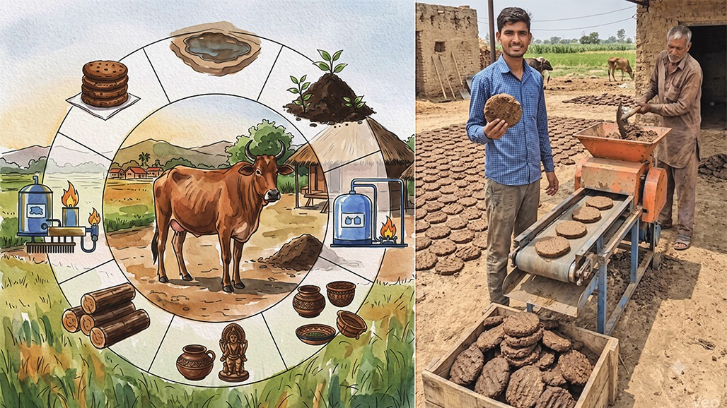 ગાયના ગોબરનો રૂ.૪૦૦ કરોડનો મધમધતો વેપાર