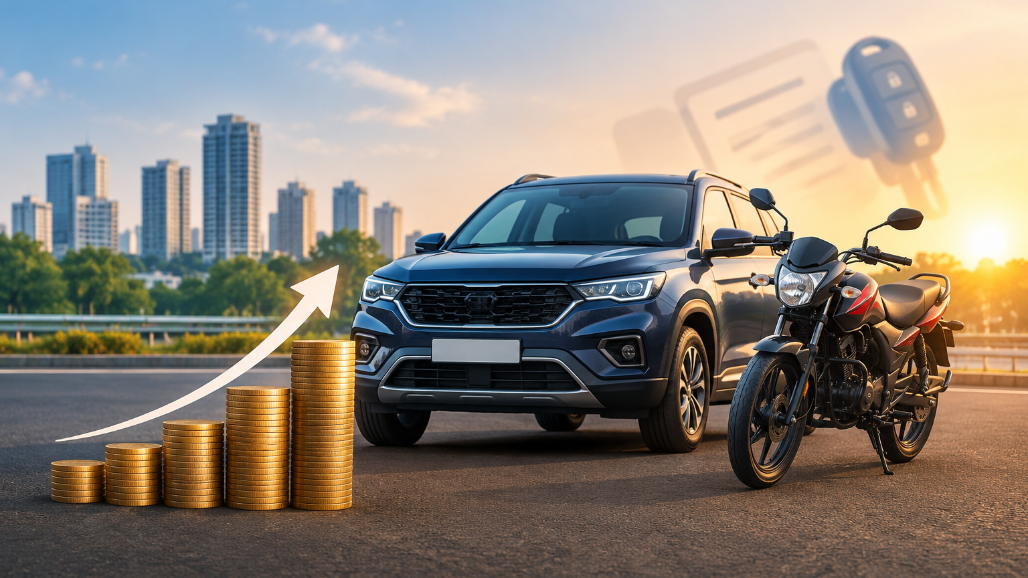 Let’s Take A Ride! Personal Vehicle Loans Nearly Triple to ₹12.76 Lakh Crore Since 2019, Outpacing Industrial Credit Growth