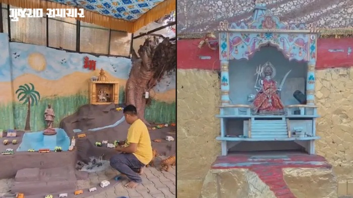 VIDEO| નવરાત્રિમાં લુપ્ત થતી પરંપરાનો જીવંત વારસો: અમદાવાદના કોટ વિસ્તારમાં આજે પણ બિરાજે છે 'મલ્લા માતા'