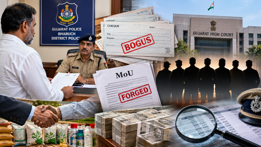 Palej Trader Alleges ₹3.60 Crore Fraud, Seeks DySP-Level Probe Into Bogus Cheques and Forged MoU