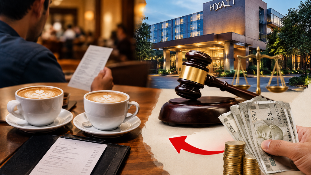 Ahmedabad's Hyatt Hotel Ordered to Pay Consumer ₹4,040 After Charging Illegal Service Charge on Coffee