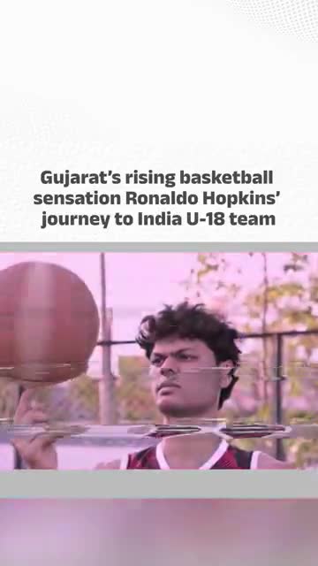 Gujarat's rising basketball sensation Ronaldo Hopkins